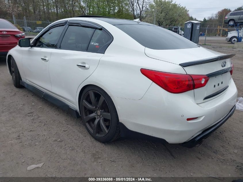 2015 Infiniti Q50 Premium/Sport VIN: JN1BV7AR1FM390126 Lot: 39336088