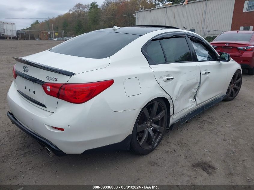 2015 Infiniti Q50 Premium/Sport VIN: JN1BV7AR1FM390126 Lot: 39336088