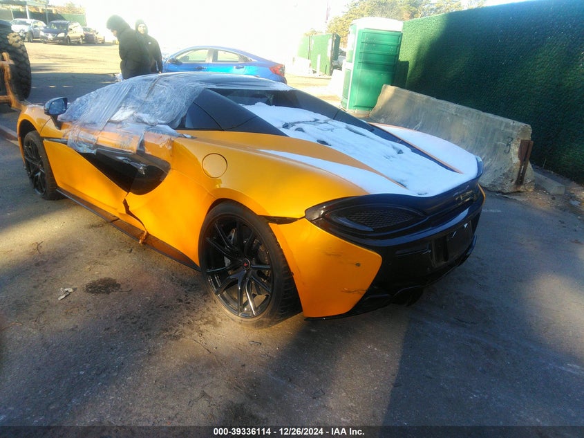 Vin: sbm13faa6jw004291, lot: 39820954, mclaren 570s 20184