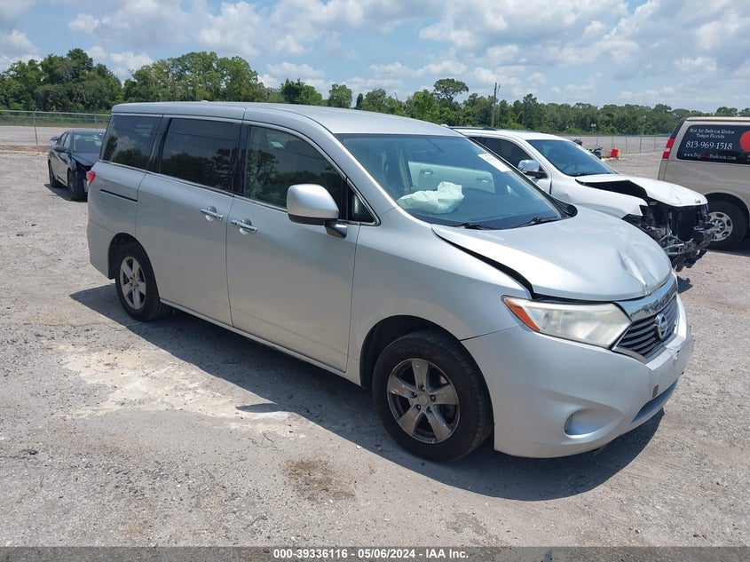 2015 Nissan Quest Platinum/S/Sl/Sv VIN: JN8AE2KP3F9127541 Lot: 39336116