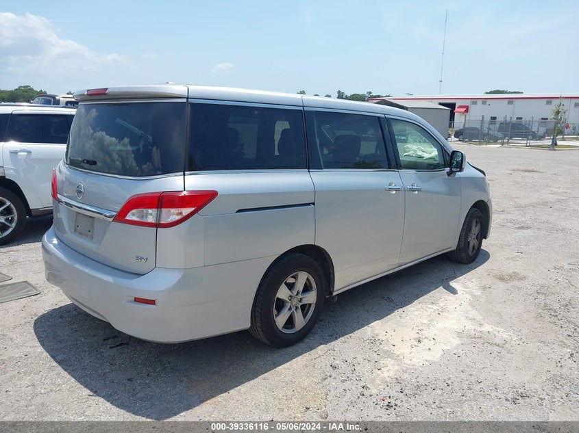 2015 Nissan Quest Platinum/S/Sl/Sv VIN: JN8AE2KP3F9127541 Lot: 39336116