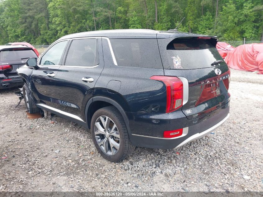 2021 Hyundai Palisade Sel VIN: KM8R34HE1MU260424 Lot: 39336120