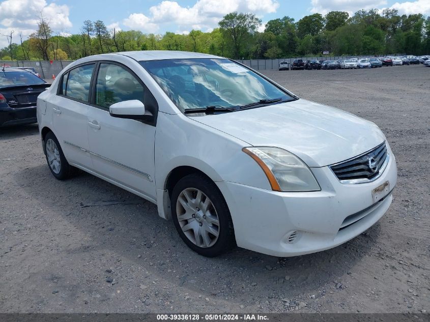 3N1AB6AP8CL642702 | 2012 NISSAN SENTRA