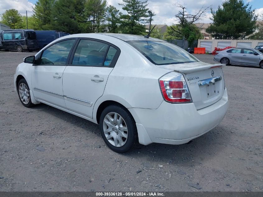 3N1AB6AP8CL642702 | 2012 NISSAN SENTRA