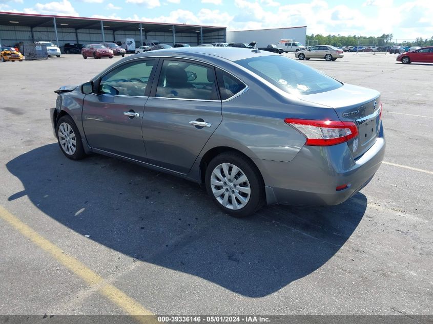 3N1AB7AP3FY214789 | 2015 NISSAN SENTRA