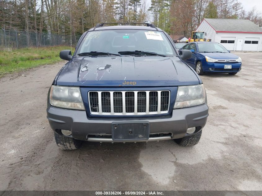 2004 Jeep Grand Cherokee Laredo VIN: 1J4GW48S54C277980 Lot: 39336206