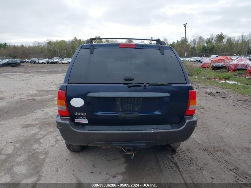 2004 Jeep Grand Cherokee Laredo VIN: 1J4GW48S54C277980 Lot: 39336206