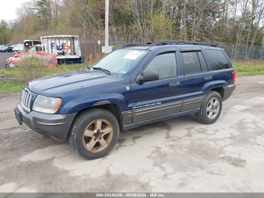 2004 Jeep Grand Cherokee Laredo VIN: 1J4GW48S54C277980 Lot: 39336206