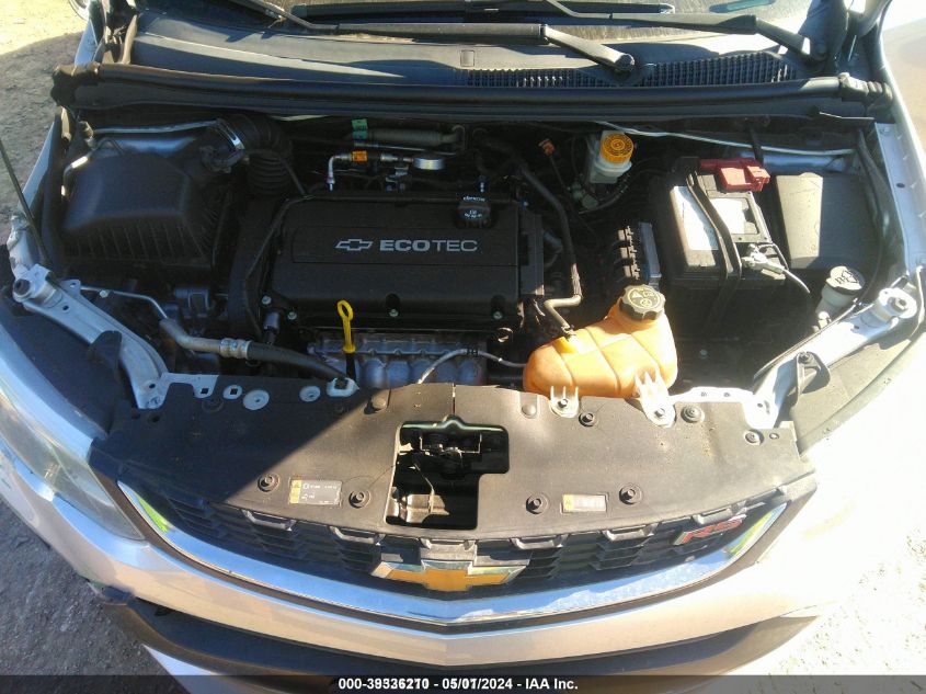 2017 Chevrolet Sonic Lt Auto VIN: 1G1JD6SHXH4176436 Lot: 39336210
