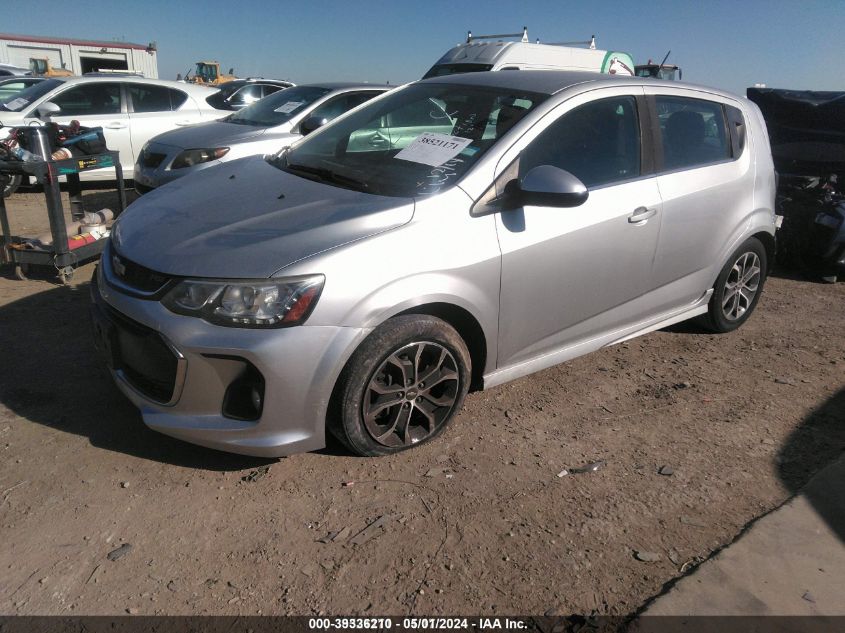 2017 Chevrolet Sonic Lt Auto VIN: 1G1JD6SHXH4176436 Lot: 39336210