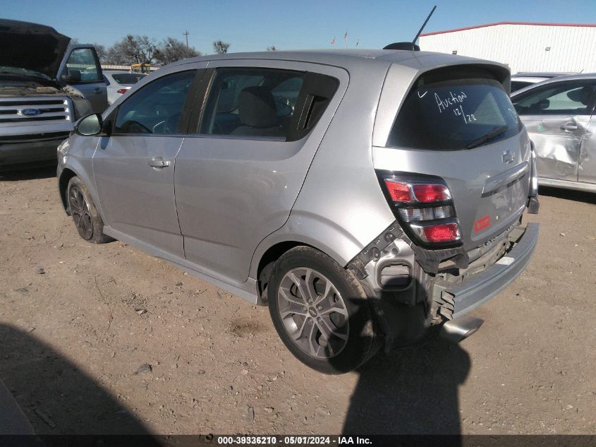 2017 Chevrolet Sonic Lt Auto VIN: 1G1JD6SHXH4176436 Lot: 39336210