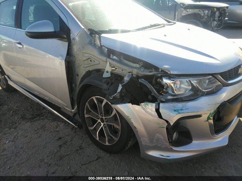 2017 Chevrolet Sonic Lt Auto VIN: 1G1JD6SHXH4176436 Lot: 39336210