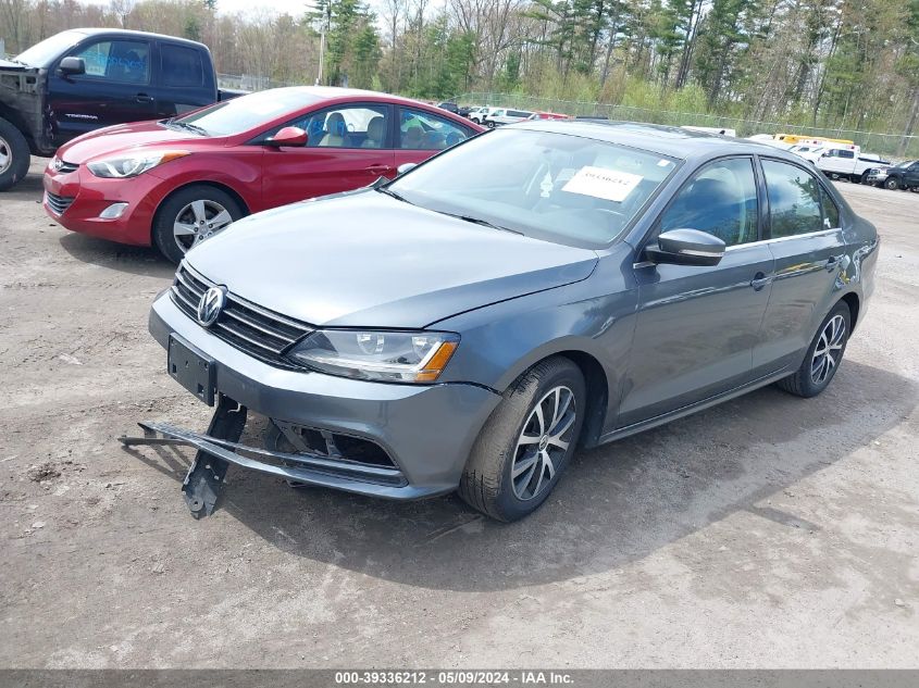 2017 Volkswagen Jetta 1.4T Se VIN: 3VWDB7AJ6HM221328 Lot: 39336212