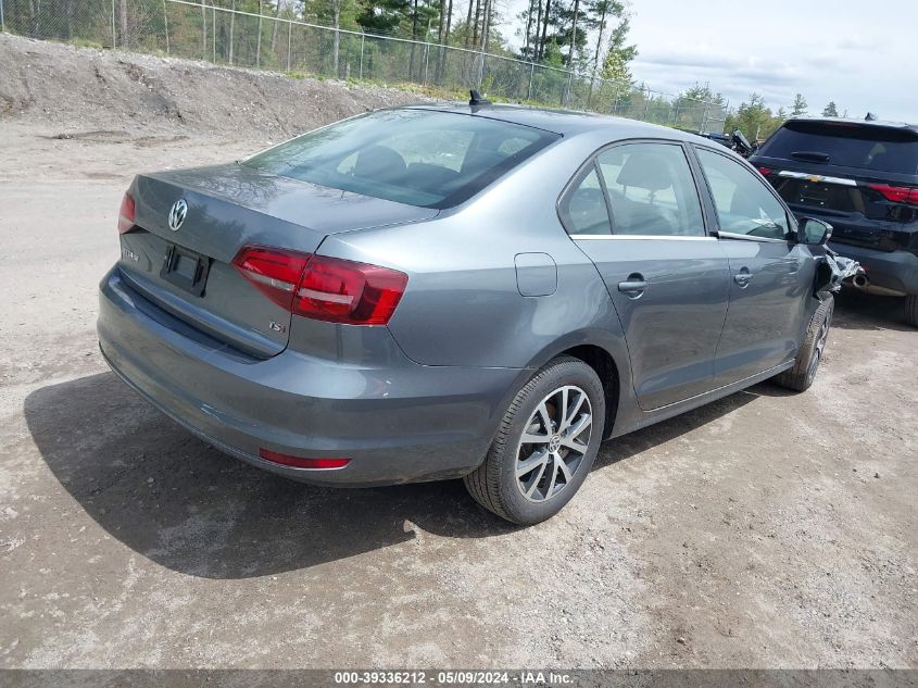 2017 Volkswagen Jetta 1.4T Se VIN: 3VWDB7AJ6HM221328 Lot: 39336212