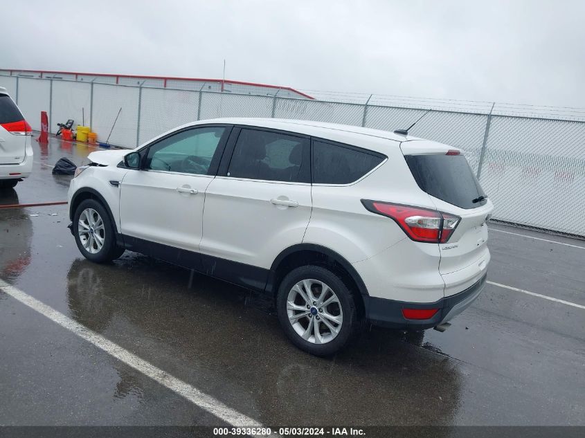 2017 FORD ESCAPE SE - 1FMCU0GD9HUA60563