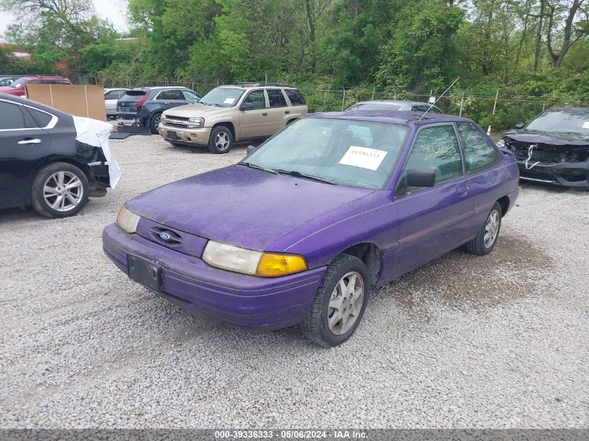 1996 Ford Escort Lx VIN: 1FASP11J1TW184549 Lot: 39336333