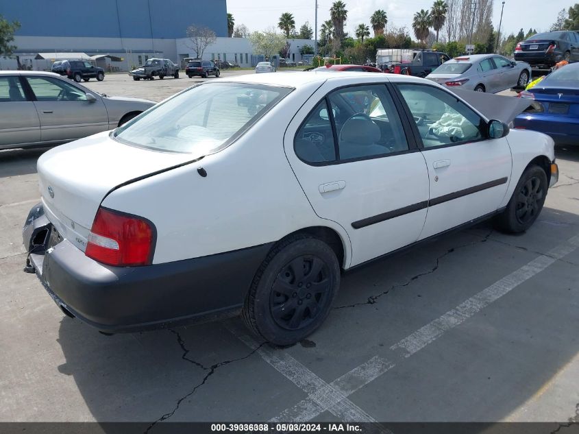 1999 Nissan Altima Gle/Gxe/Se/Se-L/Xe VIN: 1N4DL01D3XC196105 Lot: 39336338