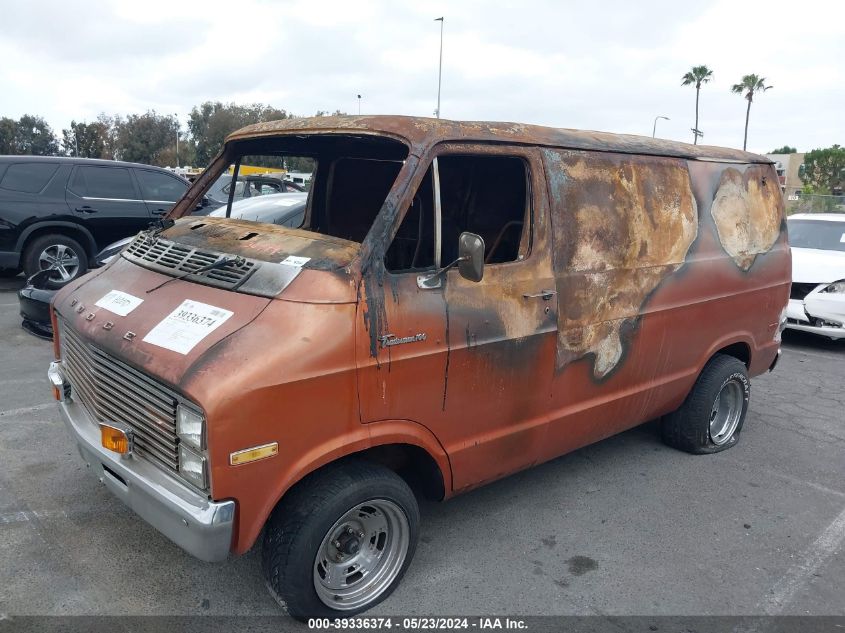 1973 Dodge B100 VIN: 0000B11AE4X019272 Lot: 39336374