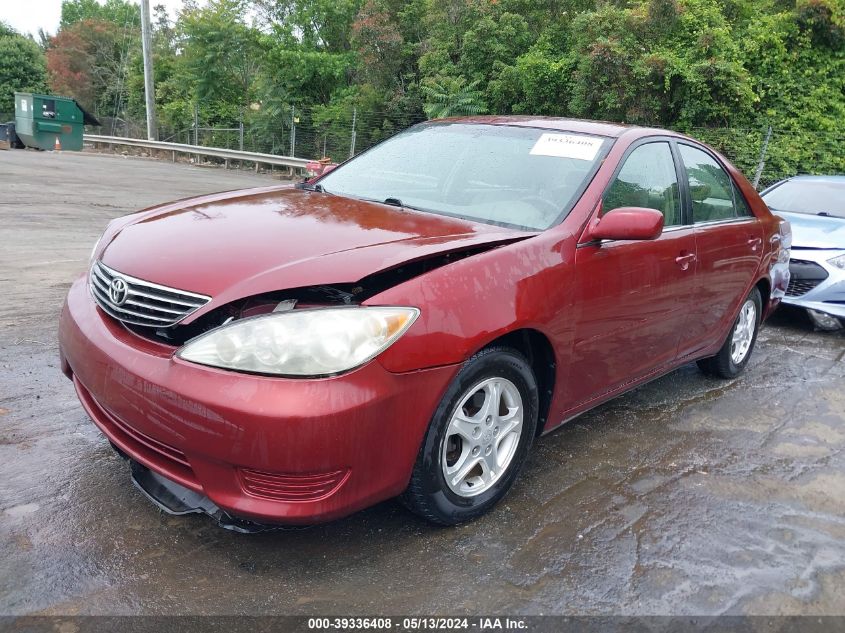 2006 Toyota Camry Le VIN: 4T1BE32K66U143381 Lot: 39336408