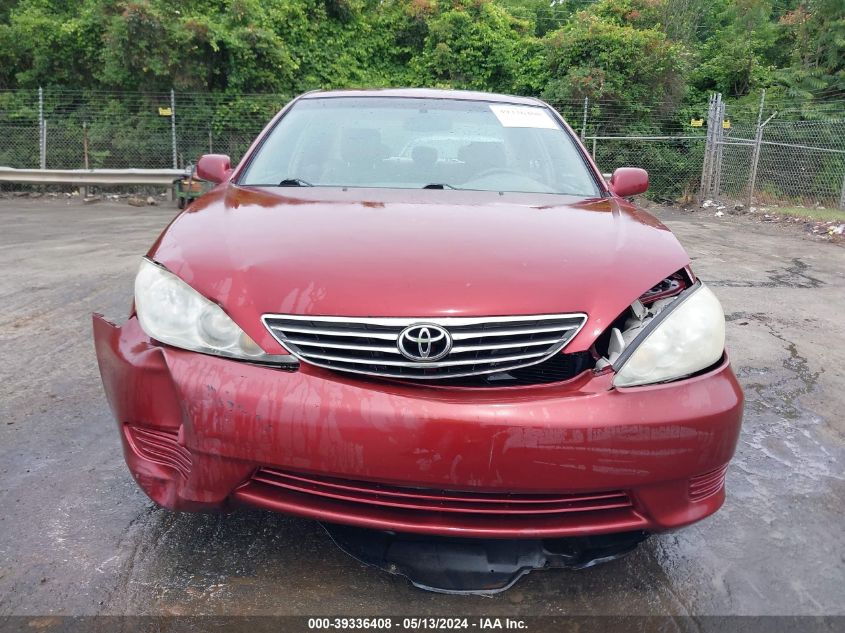 2006 Toyota Camry Le VIN: 4T1BE32K66U143381 Lot: 39336408