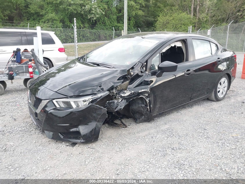 2021 NISSAN VERSA S XTRONIC CVT - 3N1CN8DV6ML894777