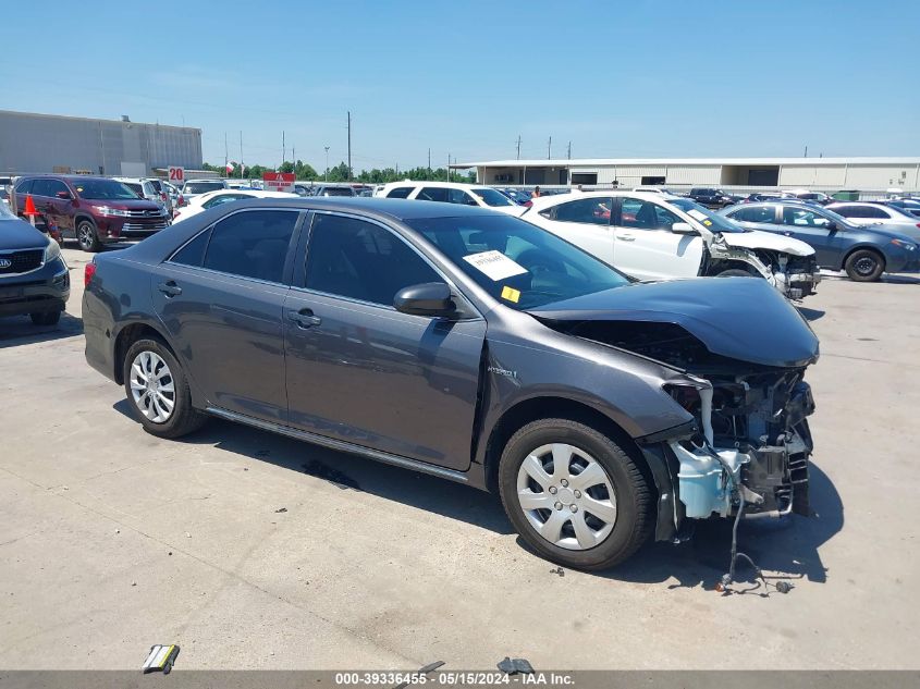 2014 Toyota Camry Hybrid Le VIN: 4T1BD1FK4EU137207 Lot: 39336455