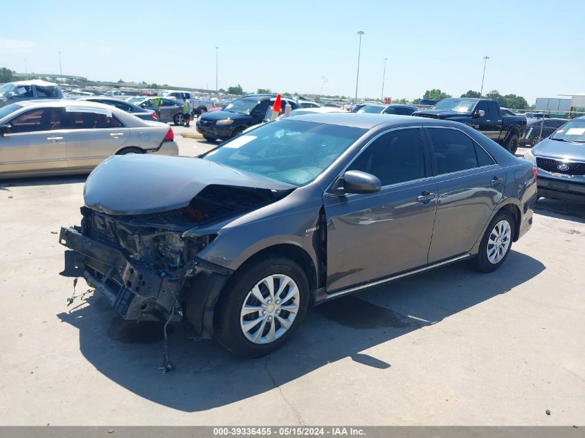 2014 Toyota Camry Hybrid Le VIN: 4T1BD1FK4EU137207 Lot: 39336455