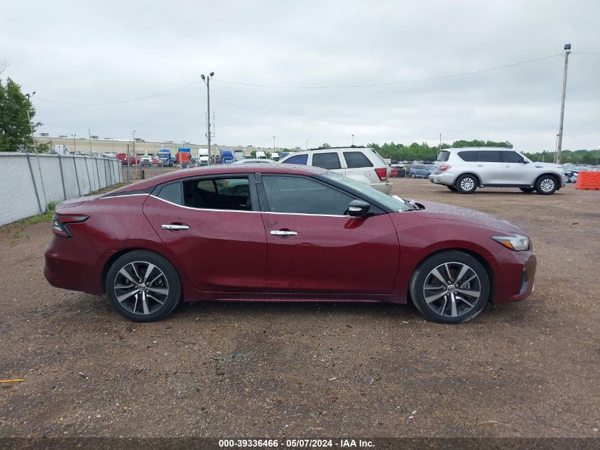 2021 Nissan Maxima Sv Xtronic Cvt VIN: 1N4AA6CV0MC510189 Lot: 39336466