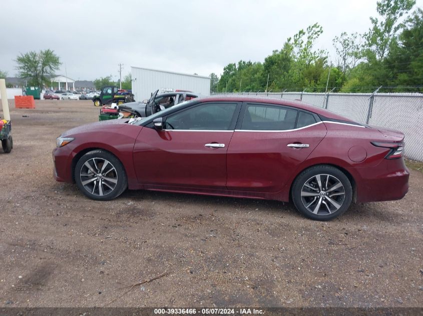 2021 Nissan Maxima Sv Xtronic Cvt VIN: 1N4AA6CV0MC510189 Lot: 39336466