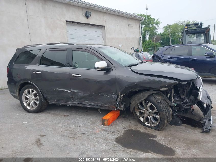 2018 Dodge Durango Citadel Awd VIN: 1C4RDJEG7JC213633 Lot: 39336479