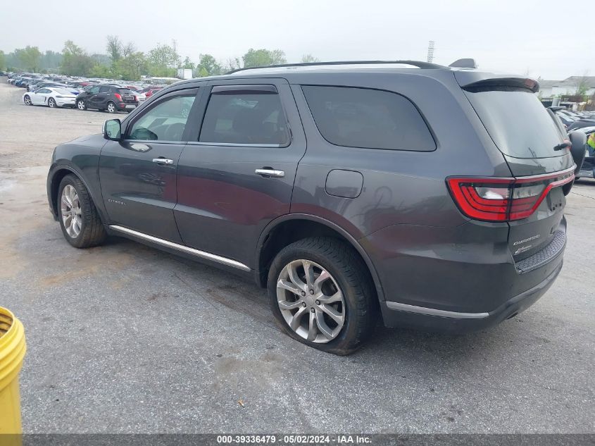 2018 Dodge Durango Citadel Awd VIN: 1C4RDJEG7JC213633 Lot: 39336479