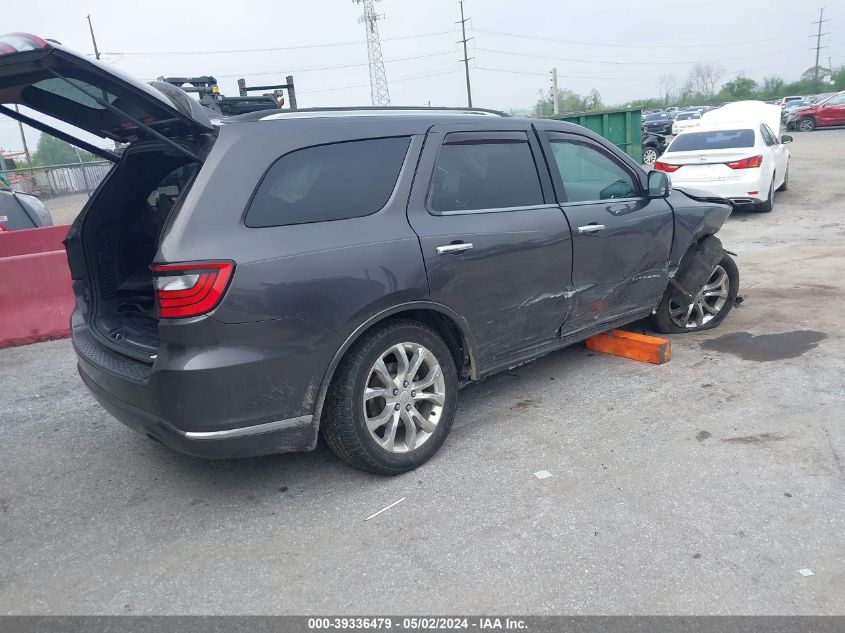 2018 Dodge Durango Citadel Awd VIN: 1C4RDJEG7JC213633 Lot: 39336479