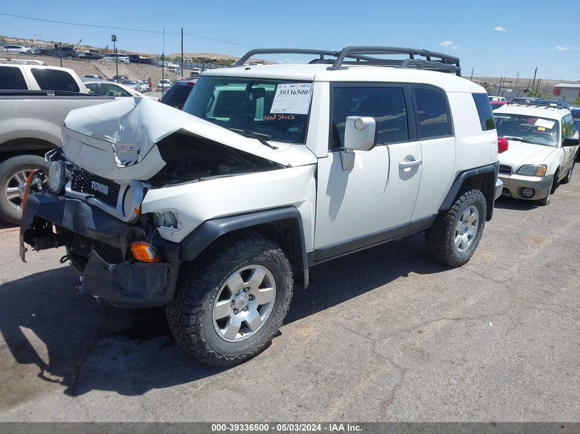 2010 Toyota Fj Cruiser VIN: JTEBU4BF2AK082627 Lot: 39336500