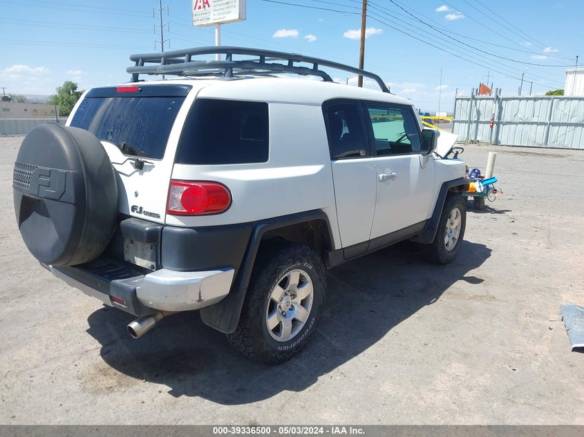 2010 Toyota Fj Cruiser VIN: JTEBU4BF2AK082627 Lot: 39336500