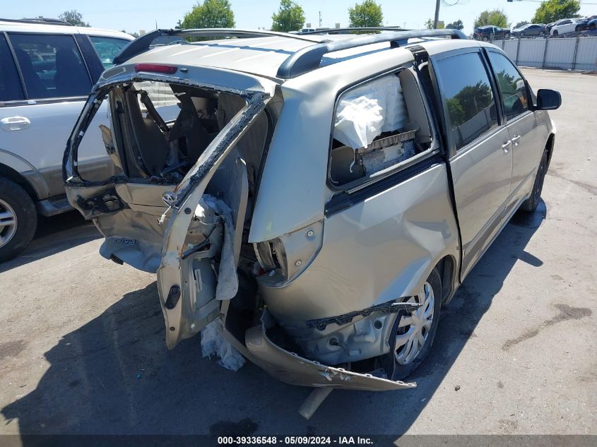 2008 Toyota Sienna Le VIN: 5TDZK23C68S207925 Lot: 39336548
