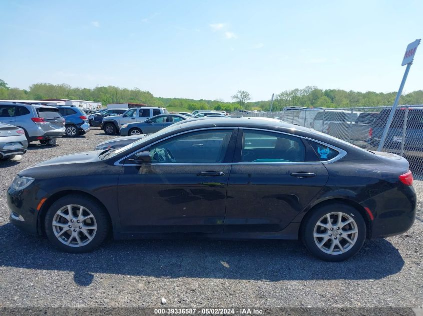 2015 Chrysler 200 Limited VIN: 1C3CCCAB9FN542123 Lot: 39336587