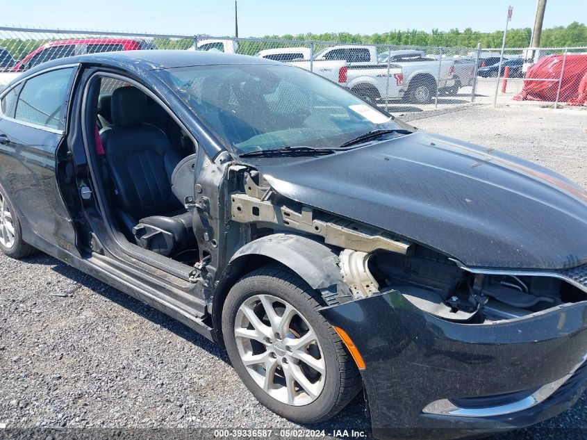 2015 Chrysler 200 Limited VIN: 1C3CCCAB9FN542123 Lot: 39336587