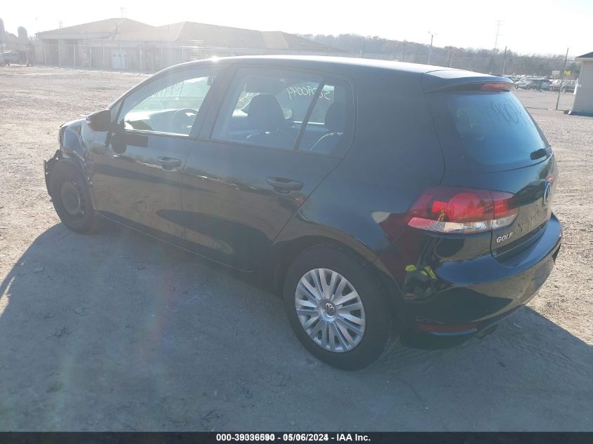 2011 Volkswagen Golf 2.5L 4-Door VIN: WVWDA7AJ3BW035629 Lot: 39336590