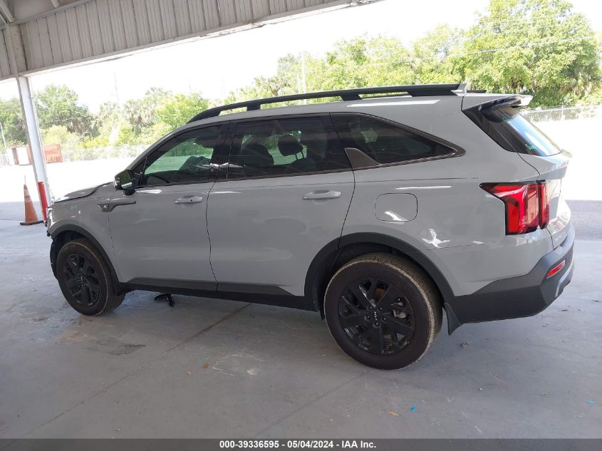 2023 Kia Sorento X-Line S VIN: 5XYRLDLCXPG210587 Lot: 39336595