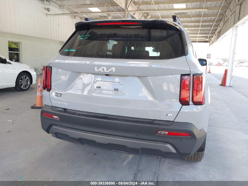 2023 Kia Sorento X-Line S VIN: 5XYRLDLCXPG210587 Lot: 39336595