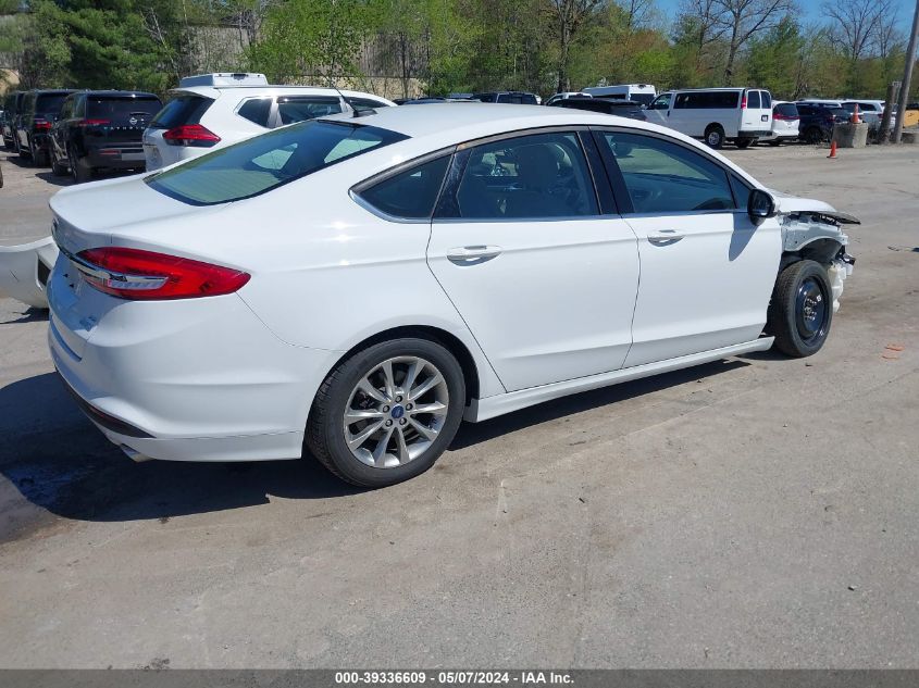 2017 Ford Fusion Se VIN: 3FA6P0HD5HR390267 Lot: 39336609