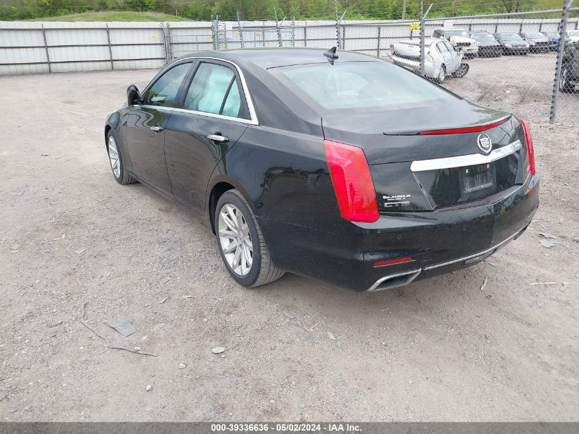 2014 Cadillac Cts Standard VIN: 1G6AP5SX2E0122666 Lot: 39336636