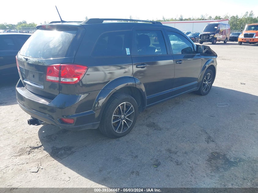 VIN 3C4PDCBG9KT731644 2019 DODGE JOURNEY SE