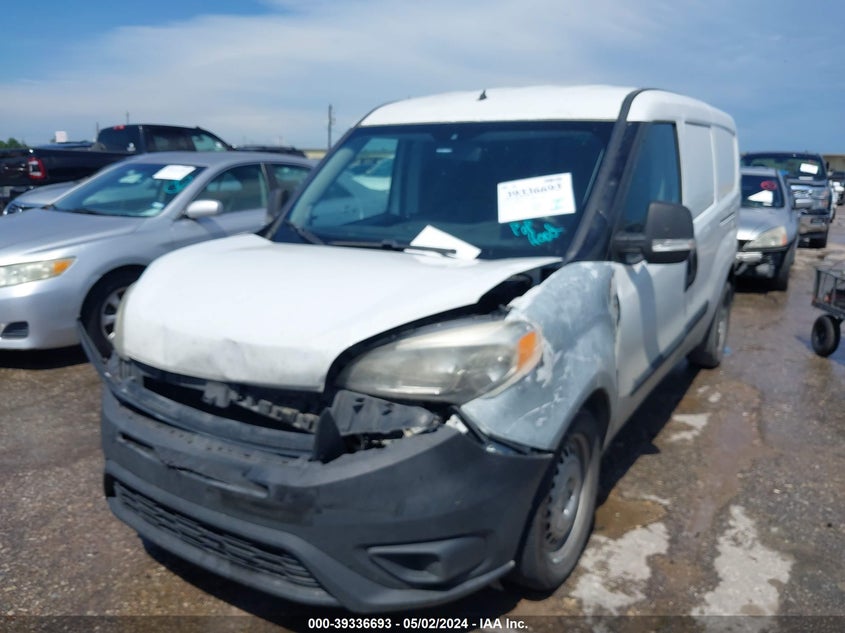 2016 Ram Promaster City Tradesman VIN: ZFBERFAT3G6C55388 Lot: 39336693