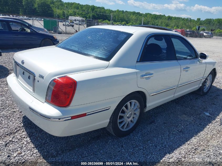 KMHFU45E95A407046 | 2005 HYUNDAI XG350