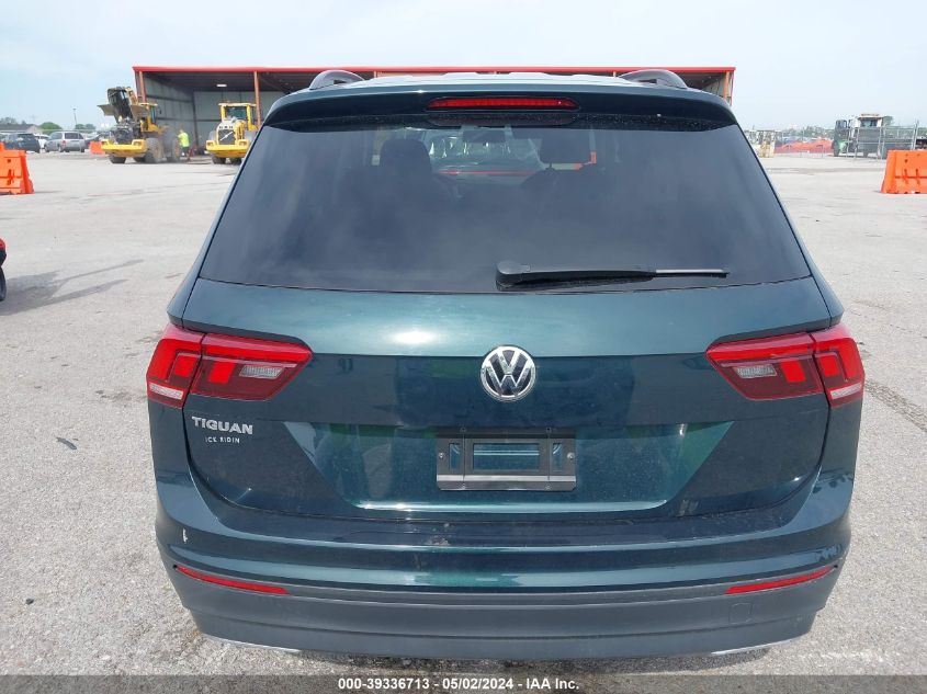 2019 VOLKSWAGEN TIGUAN S - 3VV0B7AXXKM027383