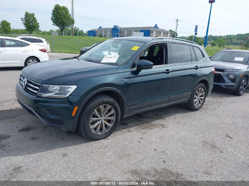 2019 VOLKSWAGEN TIGUAN S - 3VV0B7AXXKM027383