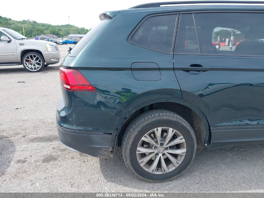 2019 VOLKSWAGEN TIGUAN S - 3VV0B7AXXKM027383