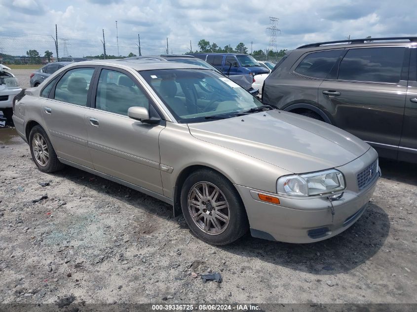 YV1TS59H441379897 | 2004 VOLVO S80