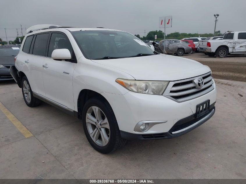 2012 Toyota Highlander Limited V6 VIN: 5TDYK3EH8CS082283 Lot: 39336768